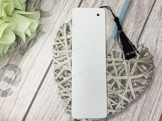 bookmark mockup metal bookmark mock up real photo etsy