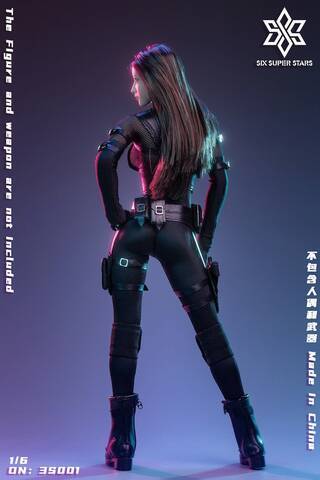 NEW PRODUCT: Six-pointed star: 1/6 female agent combat suit stealth suit