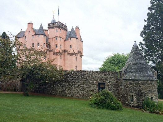 One of the most famous Scottish castles: Craigievar Castle