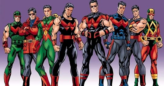 The many costumes of Simon Williams, the Wonder Man.