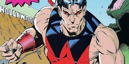 Wonder Man as a 90s movie star superhero