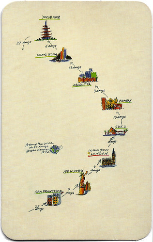 Around the world in 80 days (1873) by Jules Verne