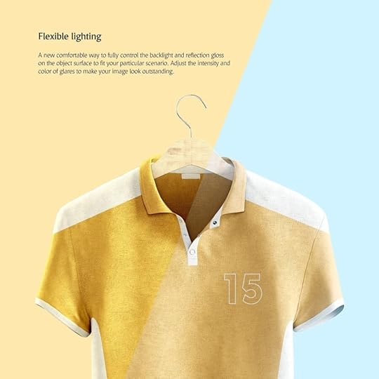 polo shirt animated mockup