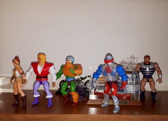 Teela storms off, while Adam, Duncan, Roboto and Fisto look after her.