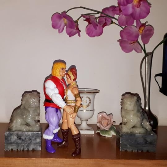Adam hugs Teela.