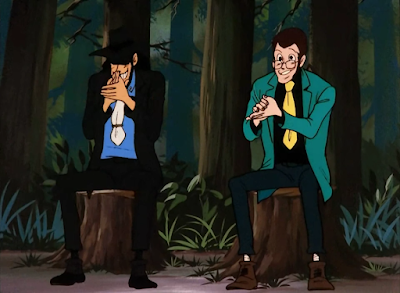 Lupin and Jigen's flawless disguises