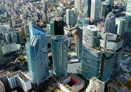 The buildings that