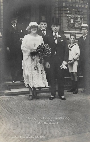 Henny Porten's wedding (1921)