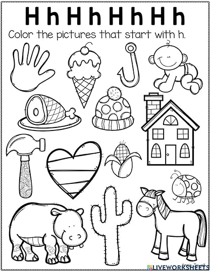 phonics h worksheet