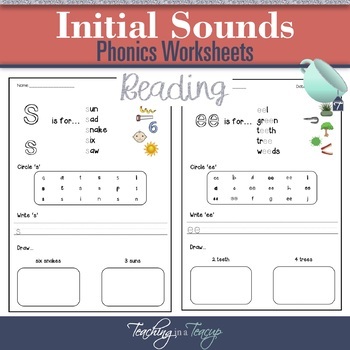 teach child how to read jolly phonics revision sheets