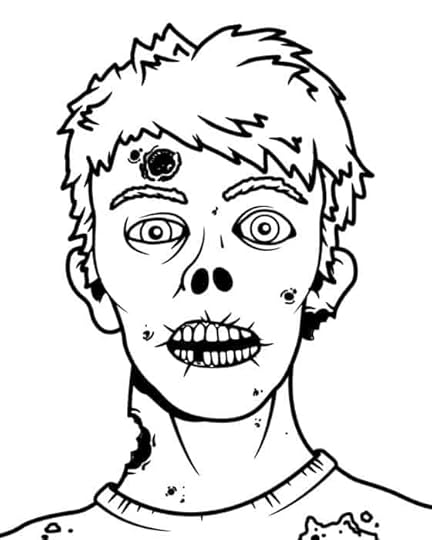 free printable zombie targets simplistically living