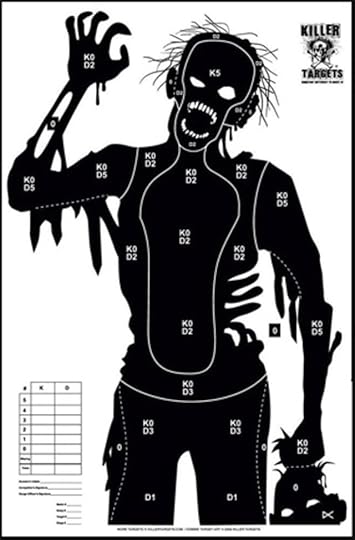 zombies nazis and jar jar binks novelty shooting range targets