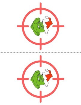 holiday themed printable throwing targets christmas thanksgiving halloween