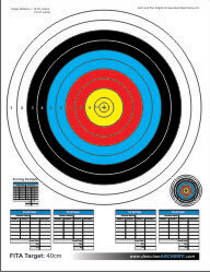 printable targets dewclaw archery