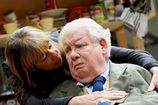 Frances de la Tour and Richard Griffiths in the original London production