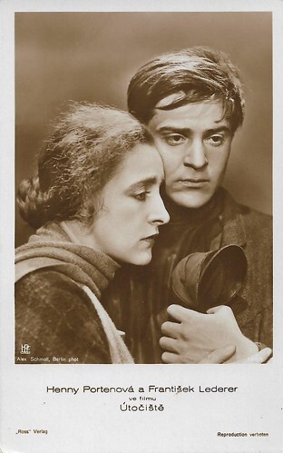 Henny Porten and Franz Lederer in Zuflucht