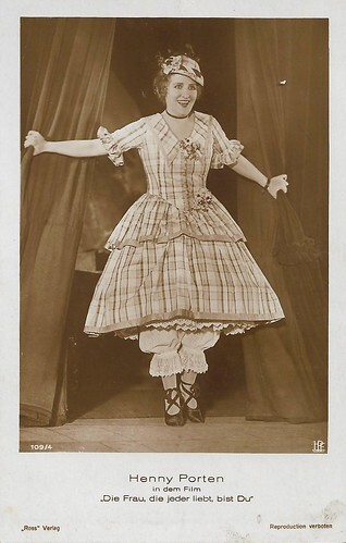 Henny Porten in Die Frau, die jeder liebt, bist Du (1929)