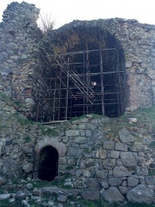 the towerhouse at Pitsligo Castle