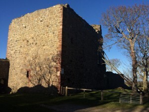 keep at Pitsligo Castle