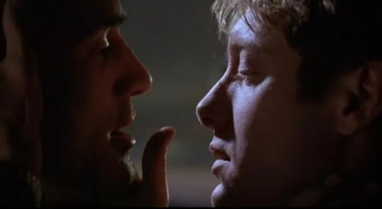 James and Vaughan about to smooch