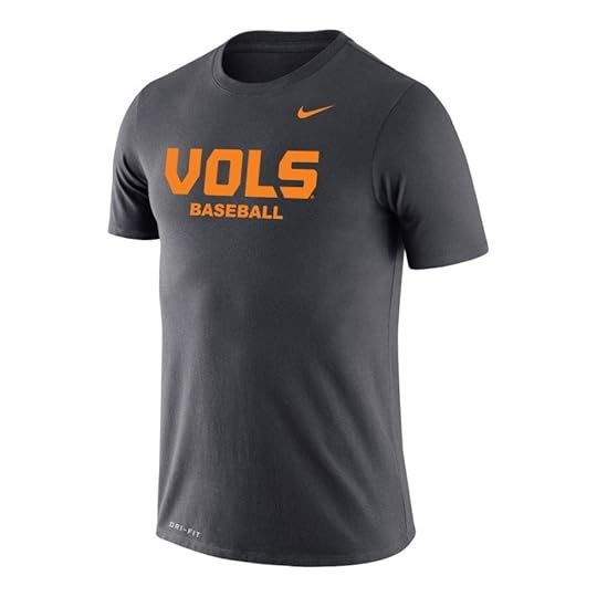 vols tennessee nike vols baseball legend short sleeve tee alumni hall