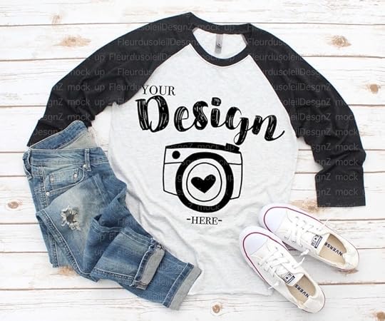 next level 6051 vintage black unisex baseball t shirt mockup etsy