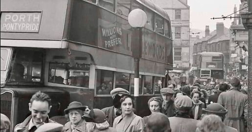 May be an image of 4 people, people standing, outdoors and text that says 'PORTH PONTYPRIDE MILLIONS PREFER MORE'