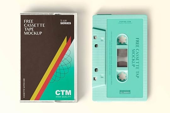 free mockup cassette tape commercial use fonts graphics freebies