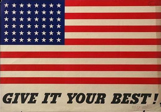 US poster, WWII