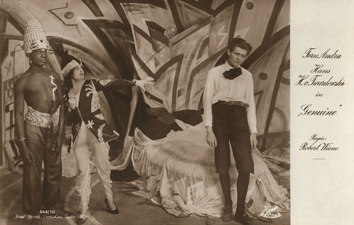 Fern Andra and Hans Heinrich von Twardowski in Genuine (1920)