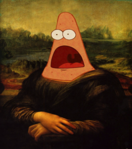 Mona Lisa meme, writing rules, creativity