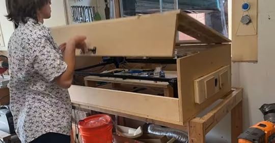 Building a large 40W C02 Laser For Under 0