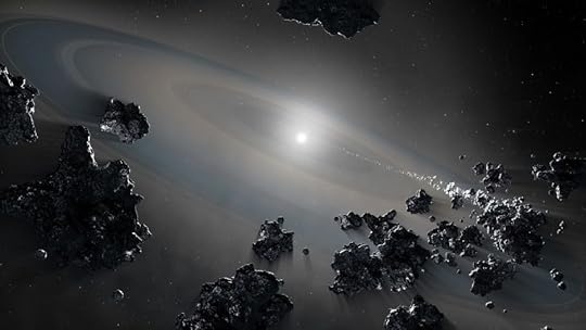White Dwarf Star Siphoning Off Debris