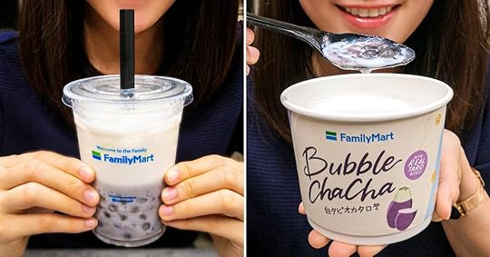 Bubble Cha Cha in FamilyMart