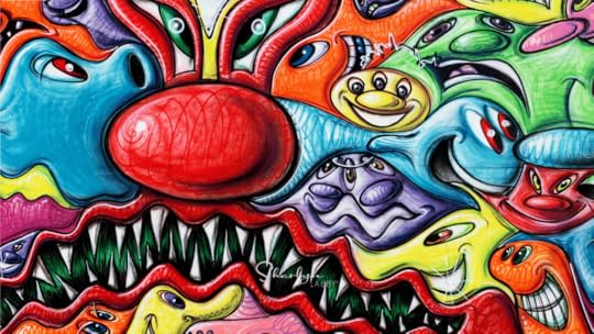 Wall art depicting selfish and insensitive colleagues