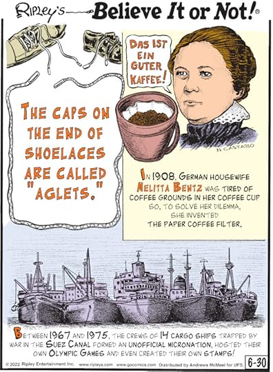 1. The caps on the end of shoelaces are called 