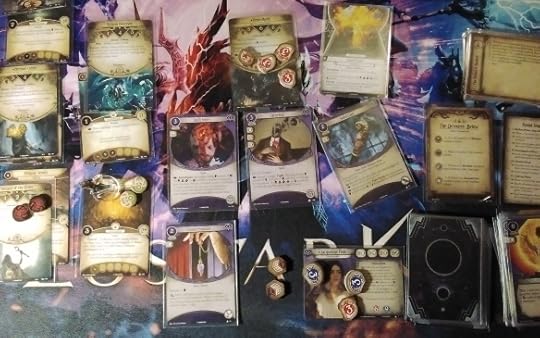 Jacqueline Fine takes on The Devourer Below in Arkham Horror: The Card Game.