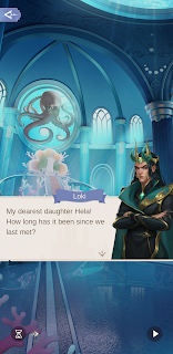 Kelly has visions of Loki, who speaks to her as if she is Hela