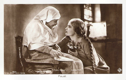 Camilla Horn and Frieda Richard in Faust (1926)