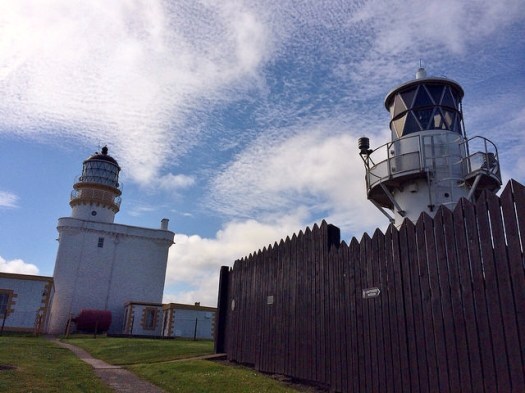 old lighthouse, new lighthouse: lighthouse in a castle