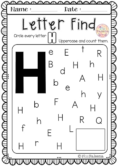 alphabet letter of the week h letter h activities for preschool