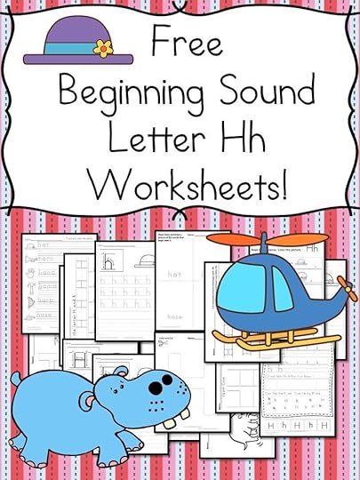beginning sounds letter h worksheets free and fun letter h