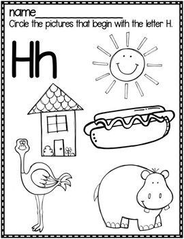 letter h alphabet activities preschool alphabet preschool letter h