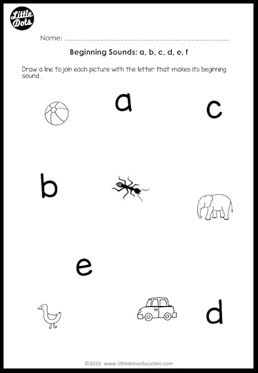 beginning sounds worksheets and activities beginning sounds