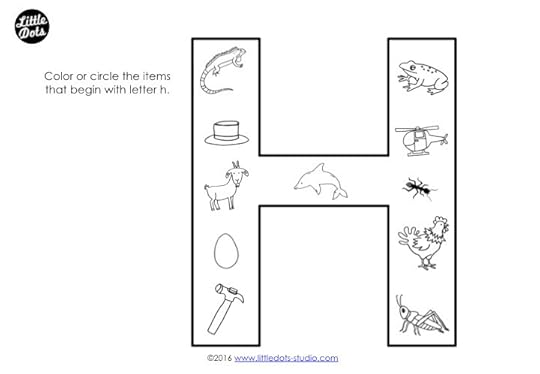 preschool letter h activities and worksheets