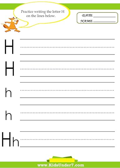 14 enjoyable letter h worksheets for kids kitty baby love