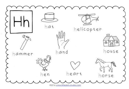 preschool letter h activities and worksheets