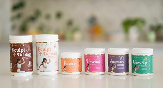 blogilates nutrition x target lineup sculpt protein glow collagen