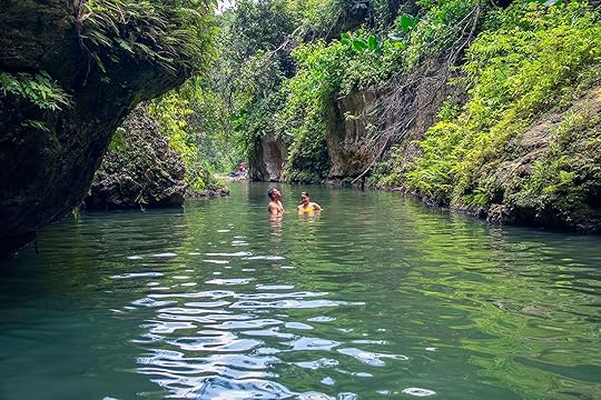 caves in puerto rico - river float