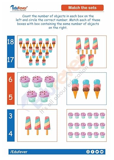 match the sets ukg maths worksheet in 2020 kids math worksheets